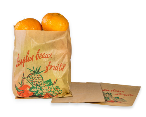 Sac kraft personnalisé commerce de détail